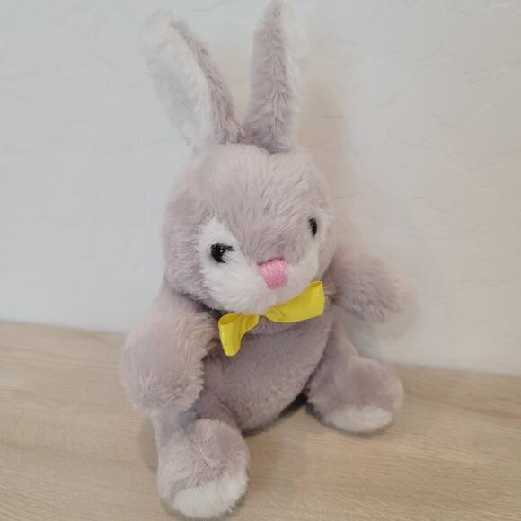 Dan Dee Collector's Choice Gray Bunny Stuffed Animal - Picture 2 of 7
